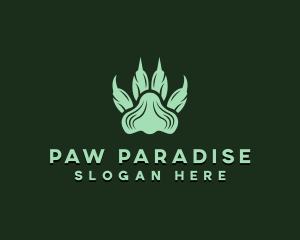 Paw - Paw Zoo Wildlife logo design