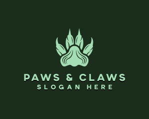 Paw Zoo Wildlife logo design