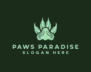 Paw Zoo Wildlife logo design