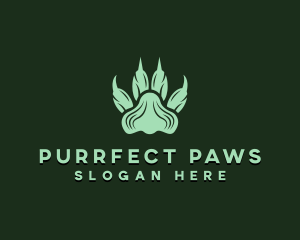 Paw Zoo Wildlife logo design