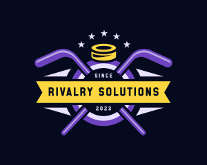 Hockey Sports Competition logo design