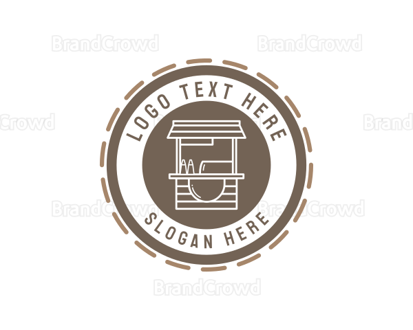 Hotdog Food Stall Logo