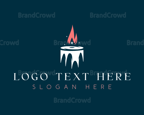 Candle Light Decoration Logo