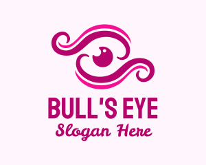 Cosmetics Eye Wave logo design