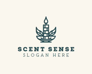 Handmade Scented Candle logo design