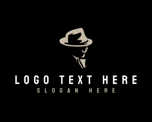 Mobster - Gentleman Gangster Mafia logo design