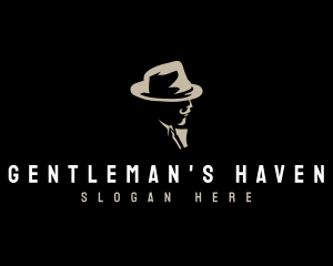 Gentleman Gangster Mafia logo design