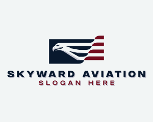 Eagle Bird Aviation logo design