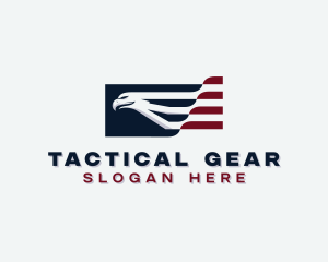 Patriotic - Eagle Bird Aviation logo design