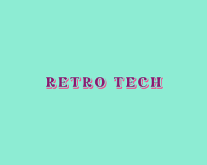 Funky Retro Business logo design