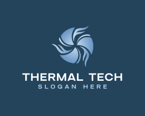 Thermal Fan Cooling logo design