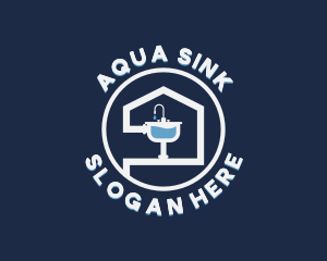 Sink - Plumbing Sink Repair logo design