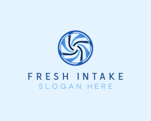 Intake - Thermal Fan Cooling logo design