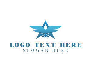 Investment Bank - Star Bird Wings logo design