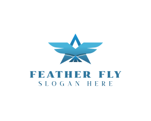 Star Bird Wings logo design