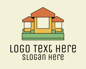 Leasing - Home Design Construction logo design