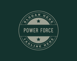 Military Armed Forces logo design