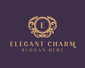 Floral Elegant Boutique logo design