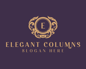 Floral Elegant Boutique logo design