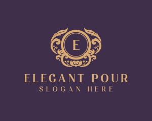 Floral Elegant Boutique logo design