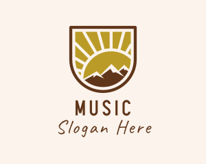 Mountain Travel Shield Logo