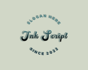 Script - Fancy Script Business logo design