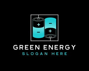 Battery Energy Power logo design