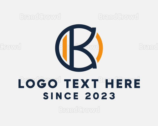 Finance Business Letter K Company Logo