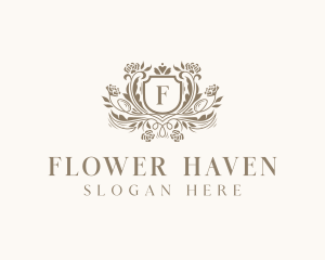 Rose Flower Styling logo design