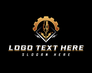 Industrial - Laser Fabrication Machinery logo design