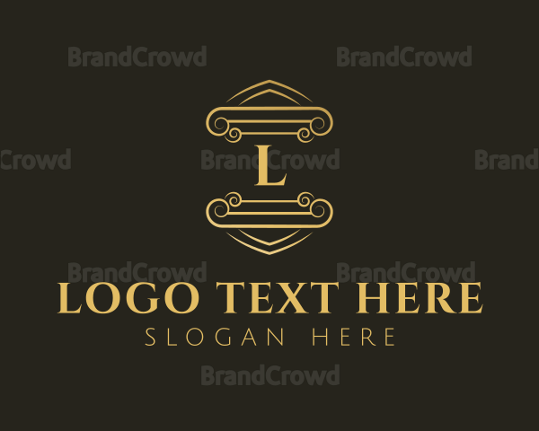 Elegant Legal Executive Logo