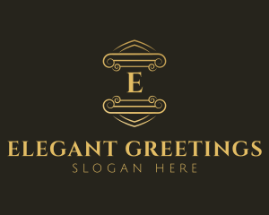 Elegant Legal Executive logo design