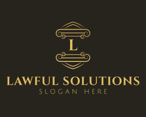 Legal - Elegant Legal Executive logo design