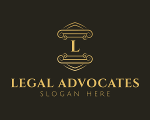 Elegant Legal Executive logo design