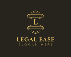 Elegant Legal Executive logo design