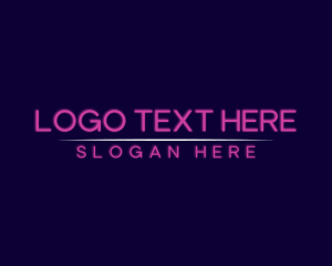Digital - Neon Cyber Tech logo design