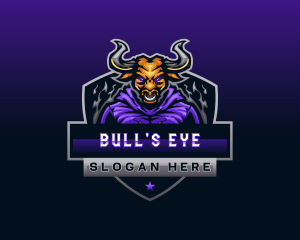 Raging Bull Gaming logo design