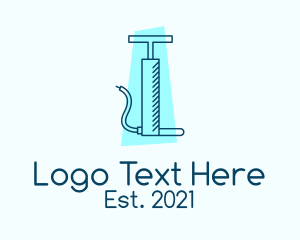 Tools - Blue Air Pump logo design