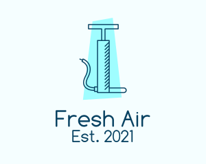 Blue Air Pump logo design