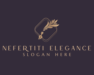 Elegant Quill Writer logo design