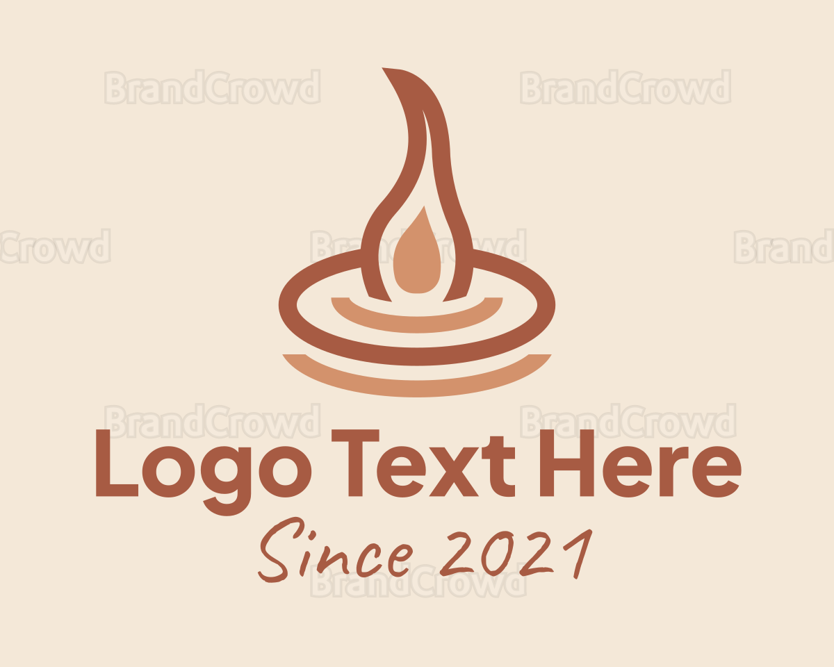 Scented Candle Brand Logo