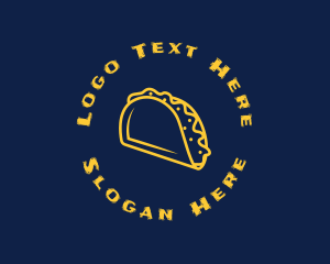 Lucha Libre - Mexican Taco Snack logo design