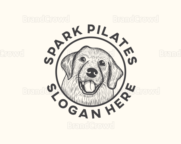 Labrador Dog Pet Logo