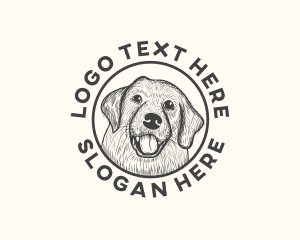 Kennel - Labrador Dog Pet logo design