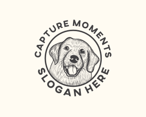Dog - Labrador Dog Pet logo design
