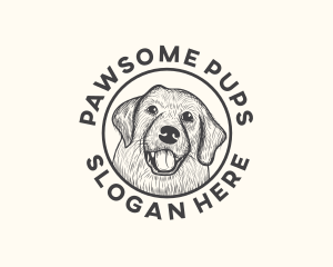Dogs - Labrador Dog Pet logo design