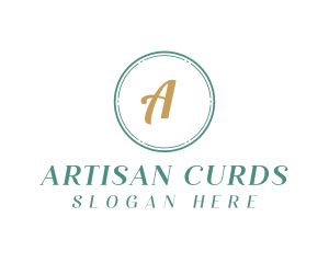 Cursive Fancy Artisan  logo design