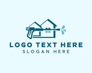 Clean - Clean House Wash logo design