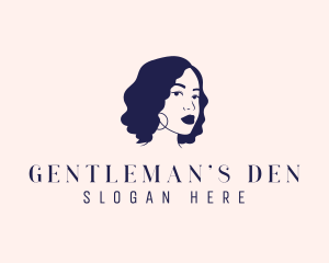 Beauty Woman Hairstylist logo design