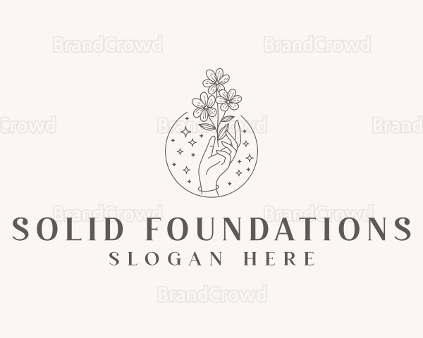 Artisanal Floral Decorator Logo